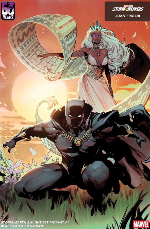 STORM: EARTH'S MIGHTIEST MUTANT #1 JUAN FRIGERI BLACK PANTHER VAR
