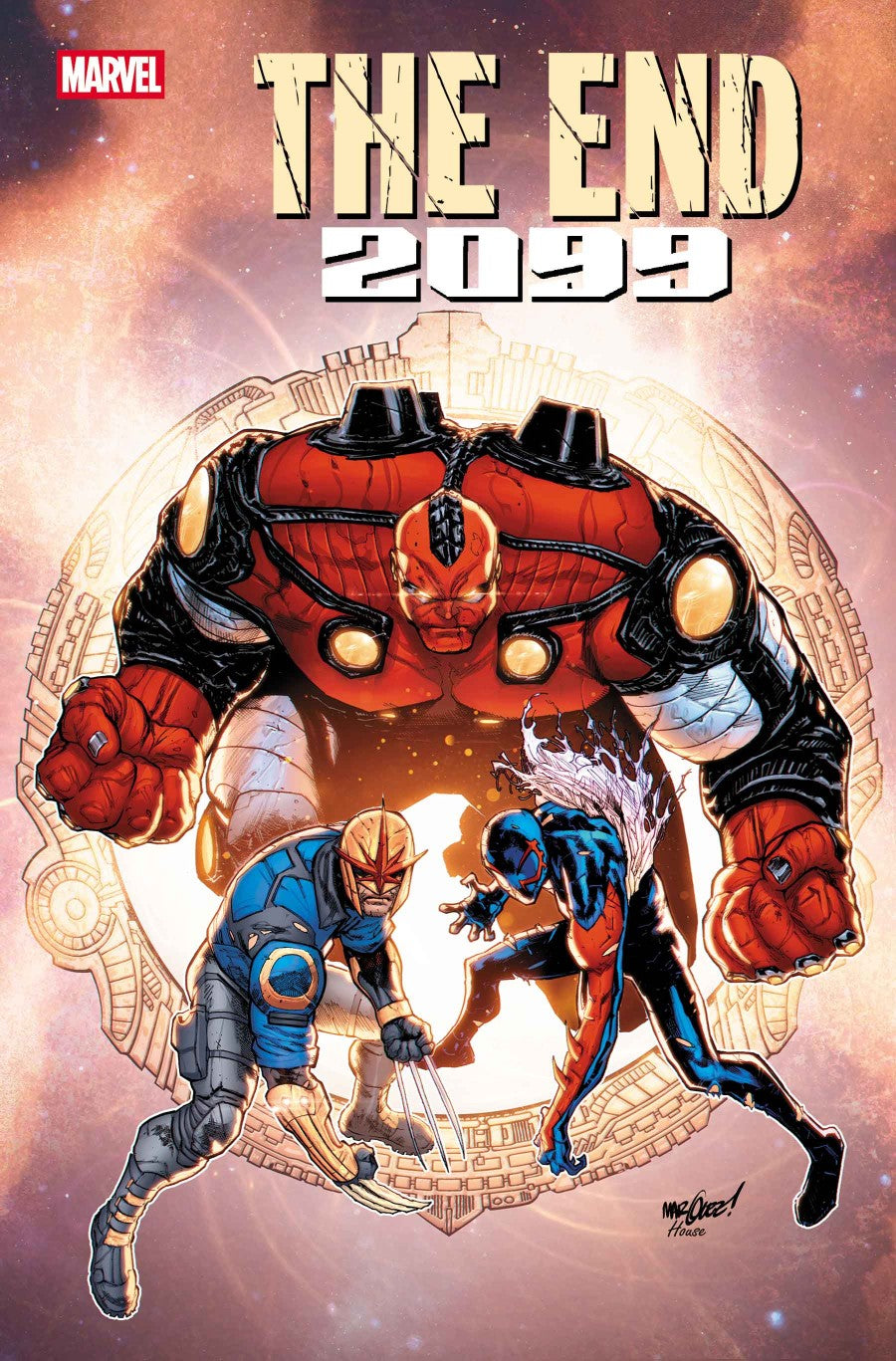 THE END 2099 #4 MAIN CVR