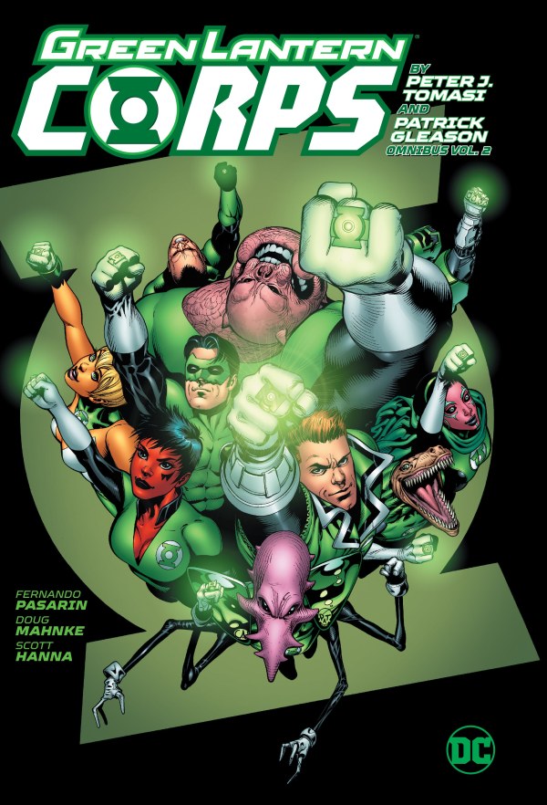 GREEN LANTERN CORPS BY PETER J TOMASI AND PATRICK GLEASON OMNIBUS HC VOL 02
