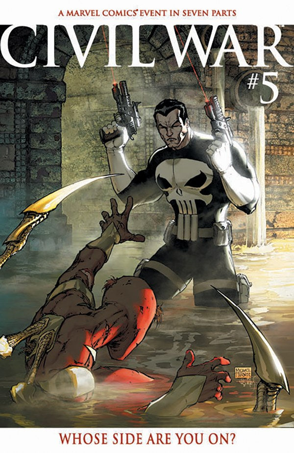 CIVIL WAR #5 FACSIMILE EDITION MICHAEL TURNER FOIL VAR