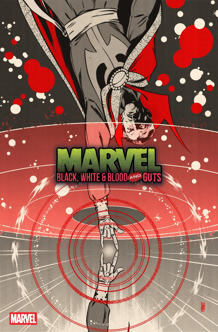 MARVEL: BLACK, WHITE & BLOOD AND GUTS #4 JORGE FORNES VAR
