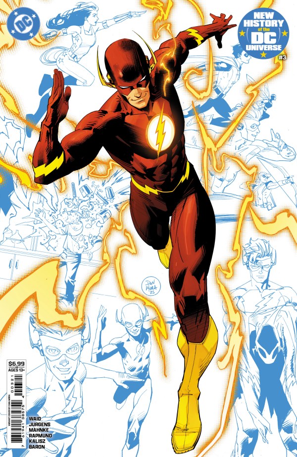 NEW HISTORY OF THE DC UNIVERSE #3 DAN MORA VAR