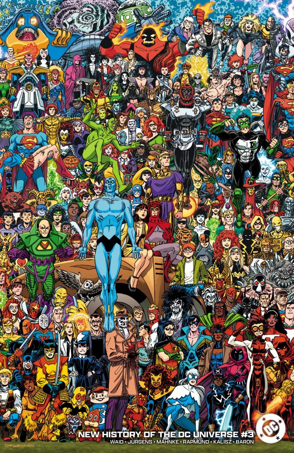 NEW HISTORY OF THE DC UNIVERSE #3 D SCOTT KOBLISH LEGACY WRAPAROUND VAR
