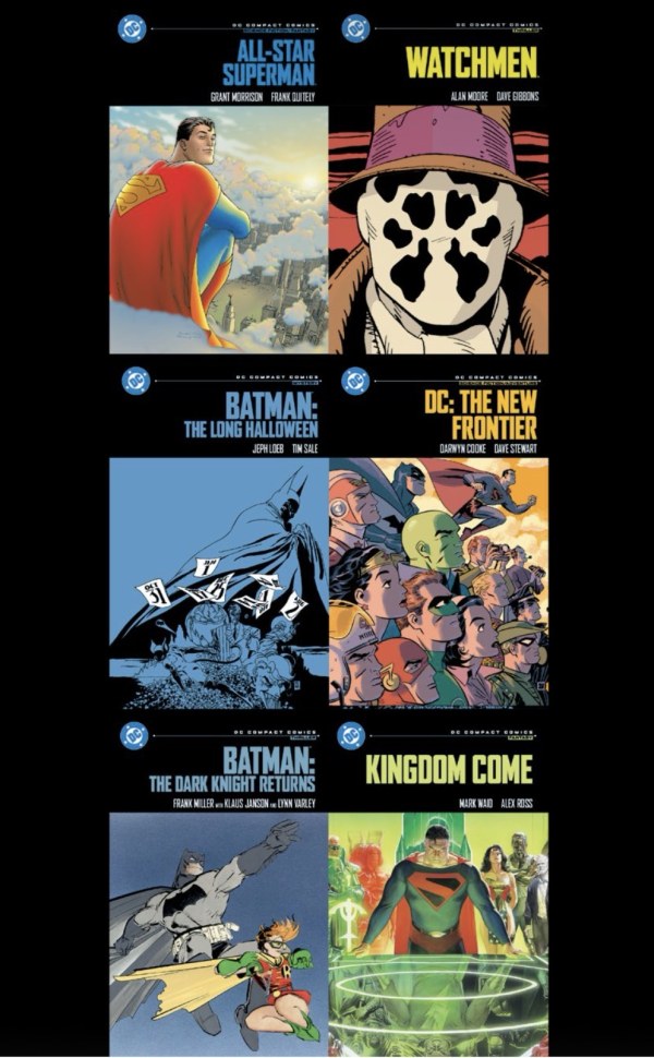 DC COMPACT COMICS BOX SET (TP)