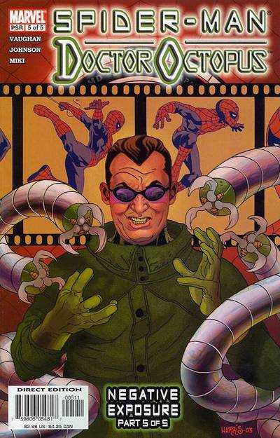 SPIDER-MAN/ DOCTOR OCTOPUS NEGATIVE EXPOSURE (SET OF 5) FULL SET