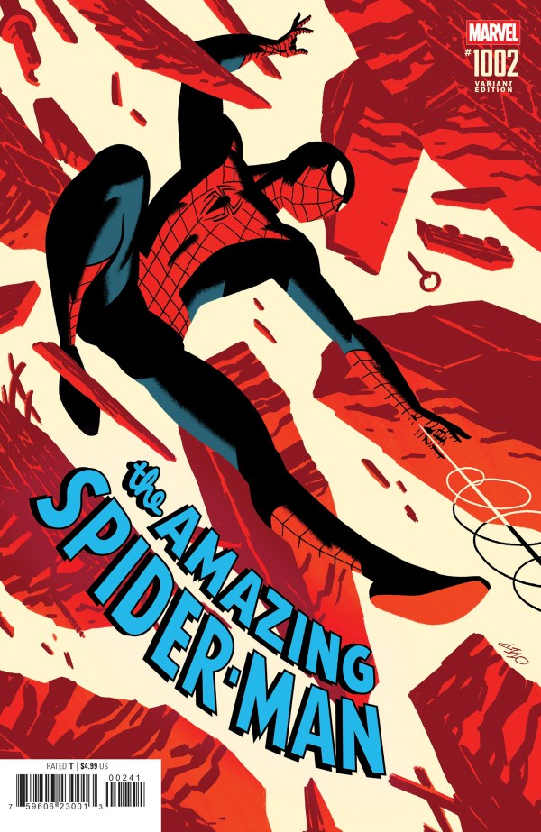 AMAZING SPIDER-MAN #1002 MICHAEL CHO VARIANT