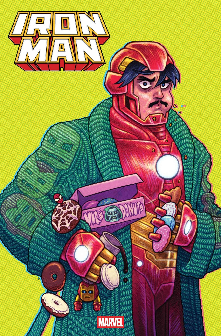 IRON MAN #4 DAN HIPP VAR