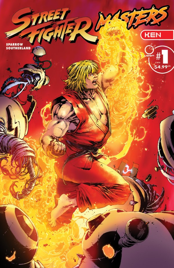 STREET FIGHTER MASTERS KEN #1 (ONE SHOT) CVR B MATTHEW WELDON VAR