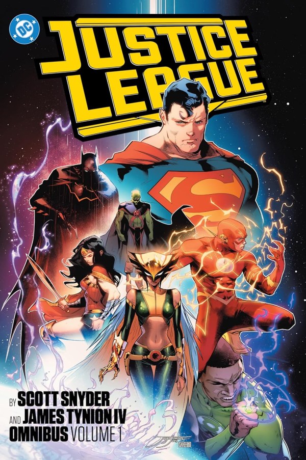 JUSTICE LEAGUE BY SCOTT SNYDER AND JAMES TYNION IV OMNIBUS HC VOL