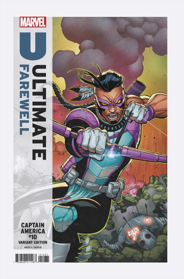 CAPTAIN AMERICA #10 RON LIM ULTIMATE FAREWELL VAR