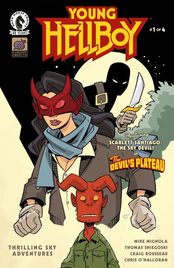 YOUNG HELLBOY: THRILLING SKY ADVENTURES #1 MAIN CVR