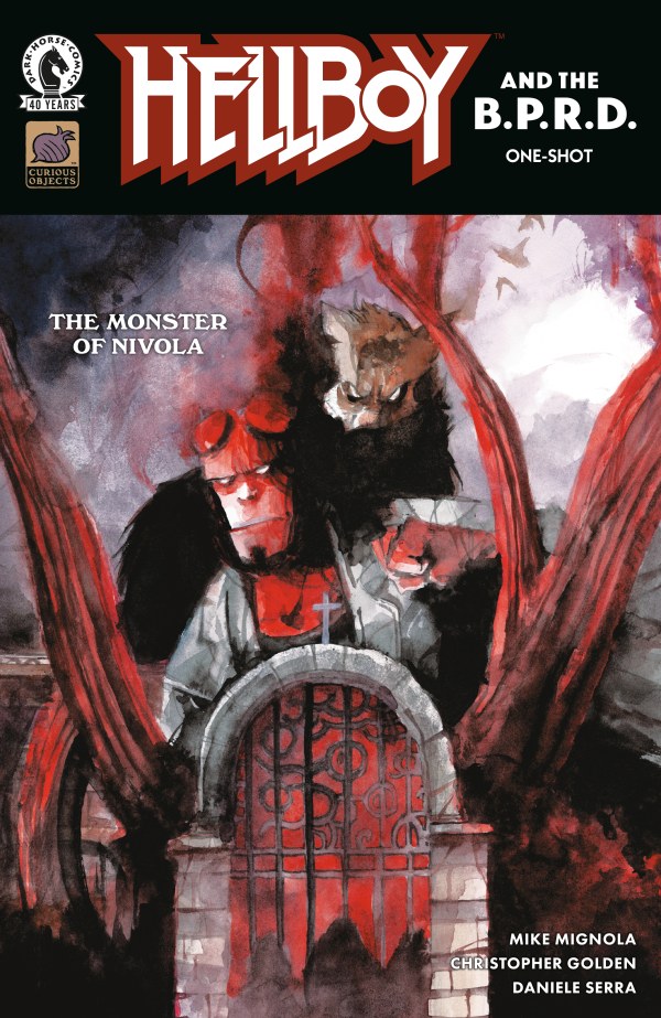 HELLBOY AND THE B.P.R.D.: THE MONSTER OF NIVOLA ONE-SHOT MAIN CVR