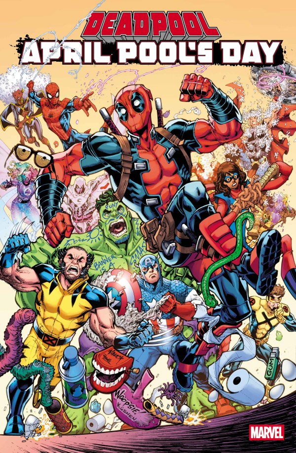 DEADPOOL: APRIL POOL'S DAY #1 TODD NAUCK VAR