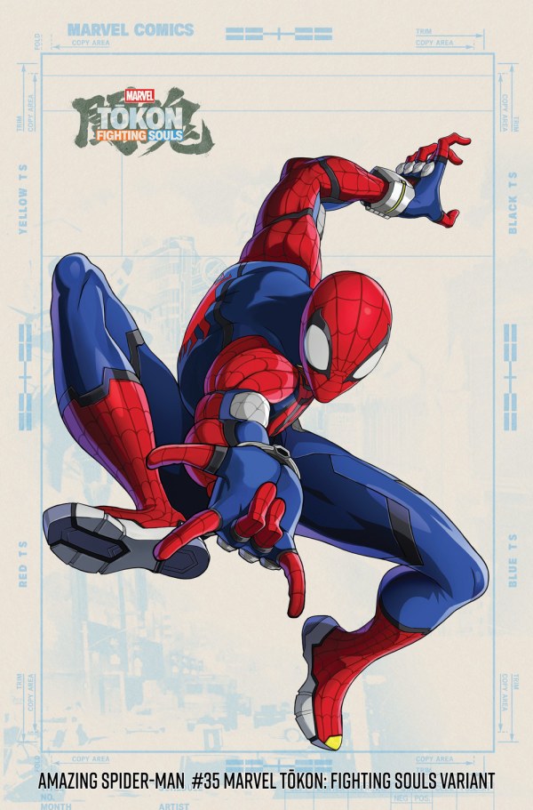 AMAZING SPIDER-MAN #35 MARVEL TOKON: FIGHTING SOULS VAR