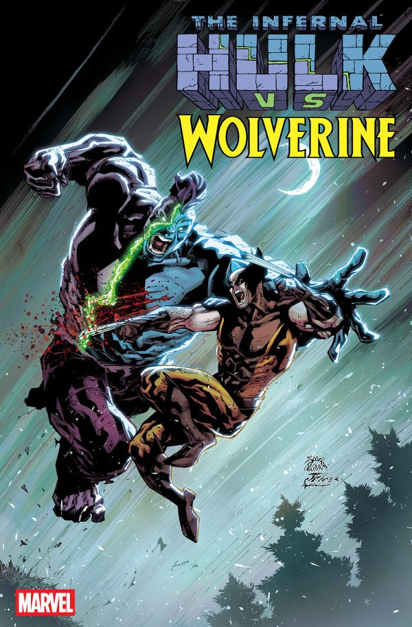 INFERNAL HULK VS. WOLVERINE #1 RYAN STEGMAN VAR