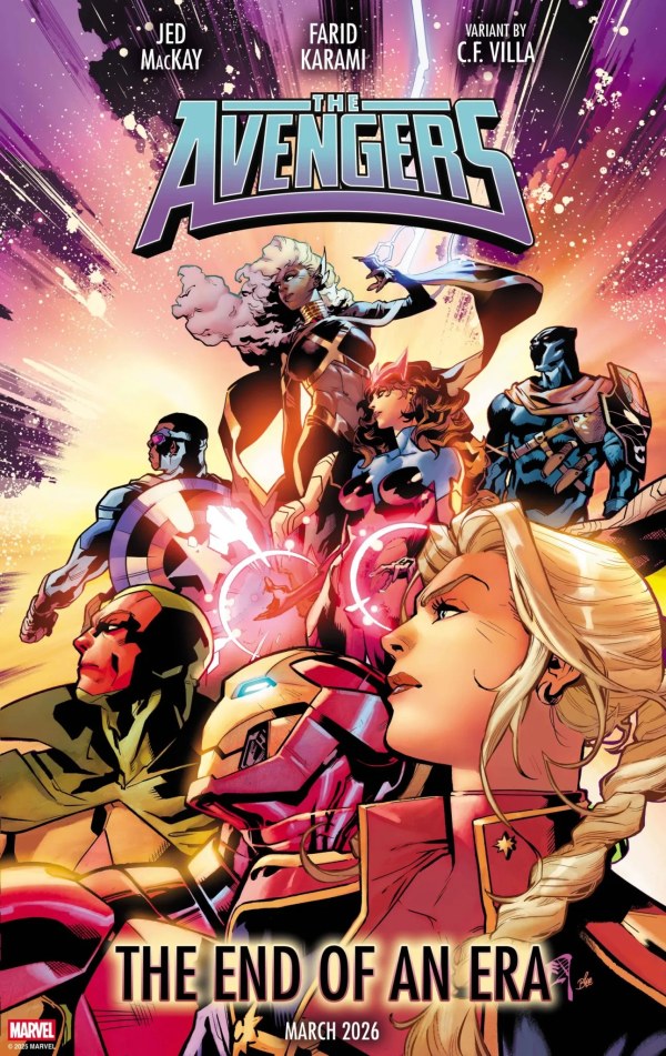 AVENGERS #36 C.F. VILLA FAREWELL VAR