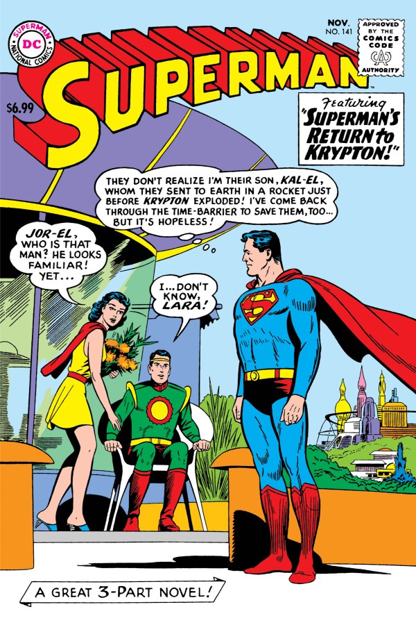 SUPERMAN #141 FACSIMILE EDITION CVR C CURT SWAN FOIL VAR