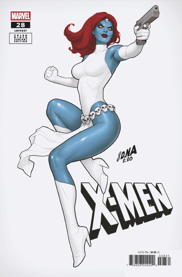 X-MEN #28 DAVID NAKAYAMA COLOR BLOCK WHITE VAR
