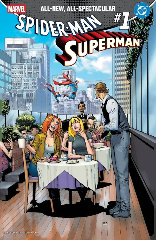 MARVEL/DC: SPIDER-MAN/SUPERMAN #1 HUMBERTO RAMOS VAR