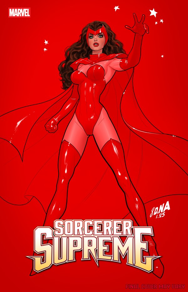SORCERER SUPREME #3 DAVID NAKAYAMA COLOR BLOCK RED VAR