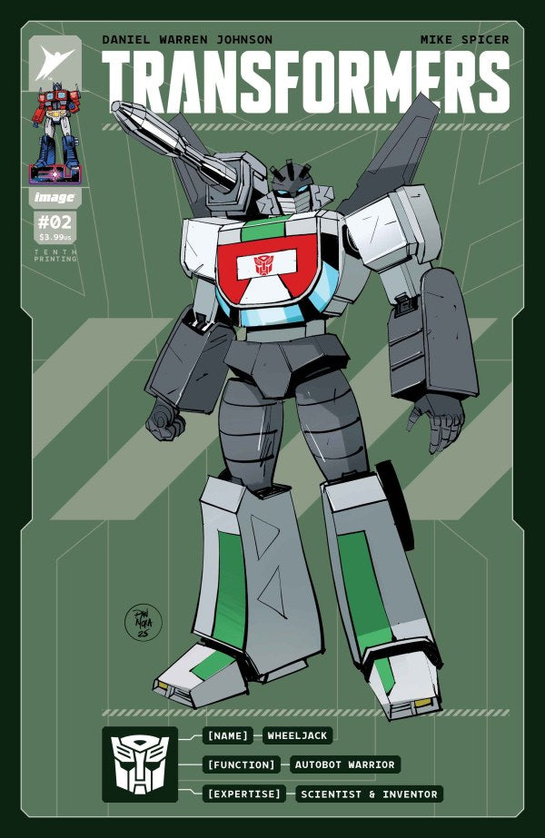 TRANSFORMERS #2 10TH PTG CVR J DAN MORA & ANDRES JUAREZ VAR