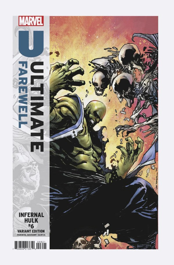 INFERNAL HULK #6 VON RANDAL ULTIMATE FAREWELL VAR