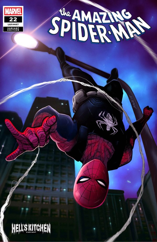 AMAZING SPIDER-MAN #22 ARIO ANINDITO HELL'S KITCHEN VAR