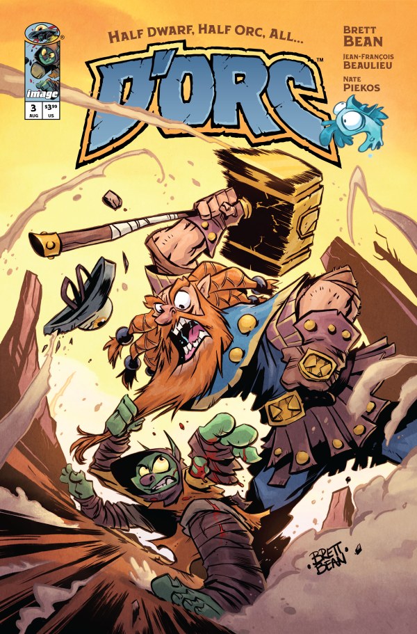 DORC #3 CVR A BRETT BEAN