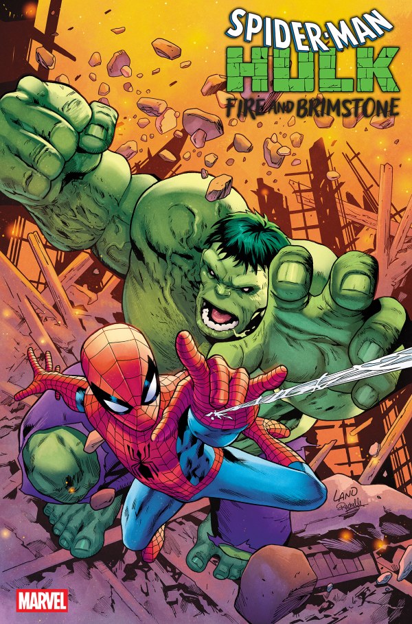 SPIDER-MAN/HULK: FIRE AND BRIMSTONE #2 GREG LAND VAR
