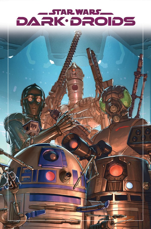STAR WARS: DARK DROIDS OMNIBUS PETE WOODS CVR (HC)