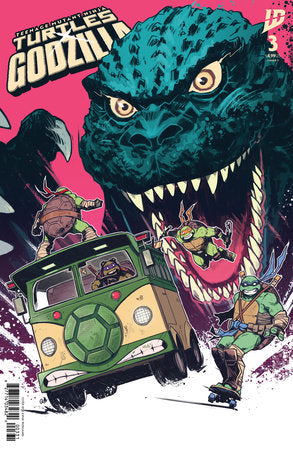 TEENAGE MUTANT NINJA TURTLES X GODZILLA #3 CVR A (PE)