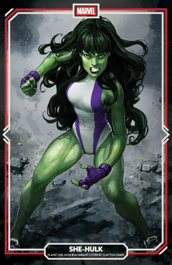 PLANET SHE-HULK #3 CLAYTON CRAIN VAR