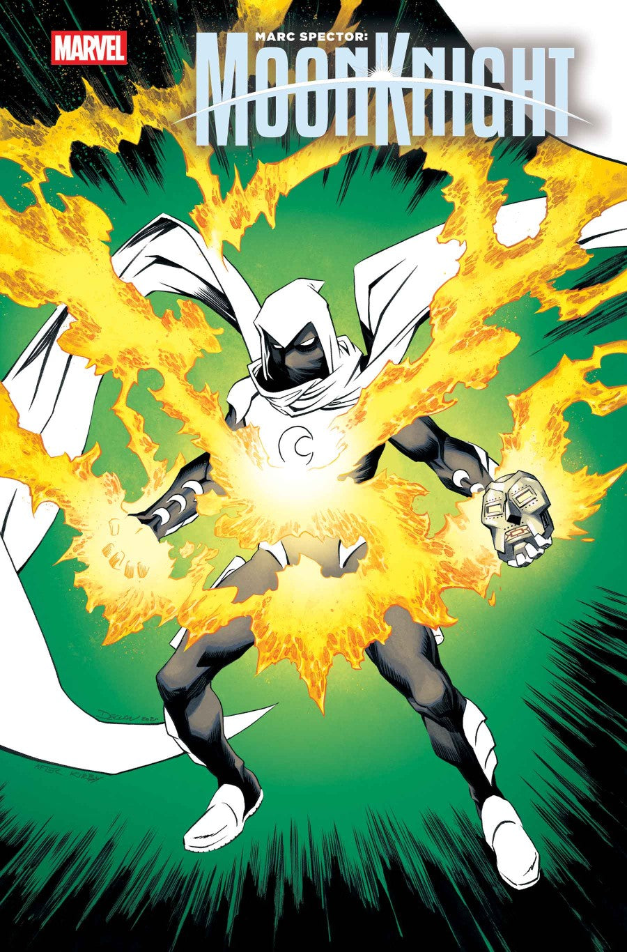 MARC SPECTOR: MOON KNIGHT #2 DECLAN SHALVEY DOOM HOMAGE VAR