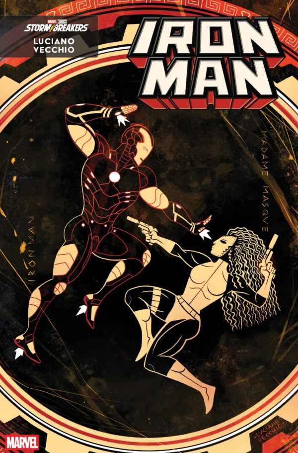 IRON MAN #10 LUCIANO VECCHIO ART STYLE VARIANT