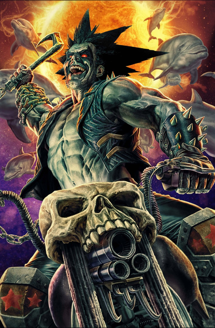 LOBO #1 CVR B LEE BERMEJO CARD STOCK VAR