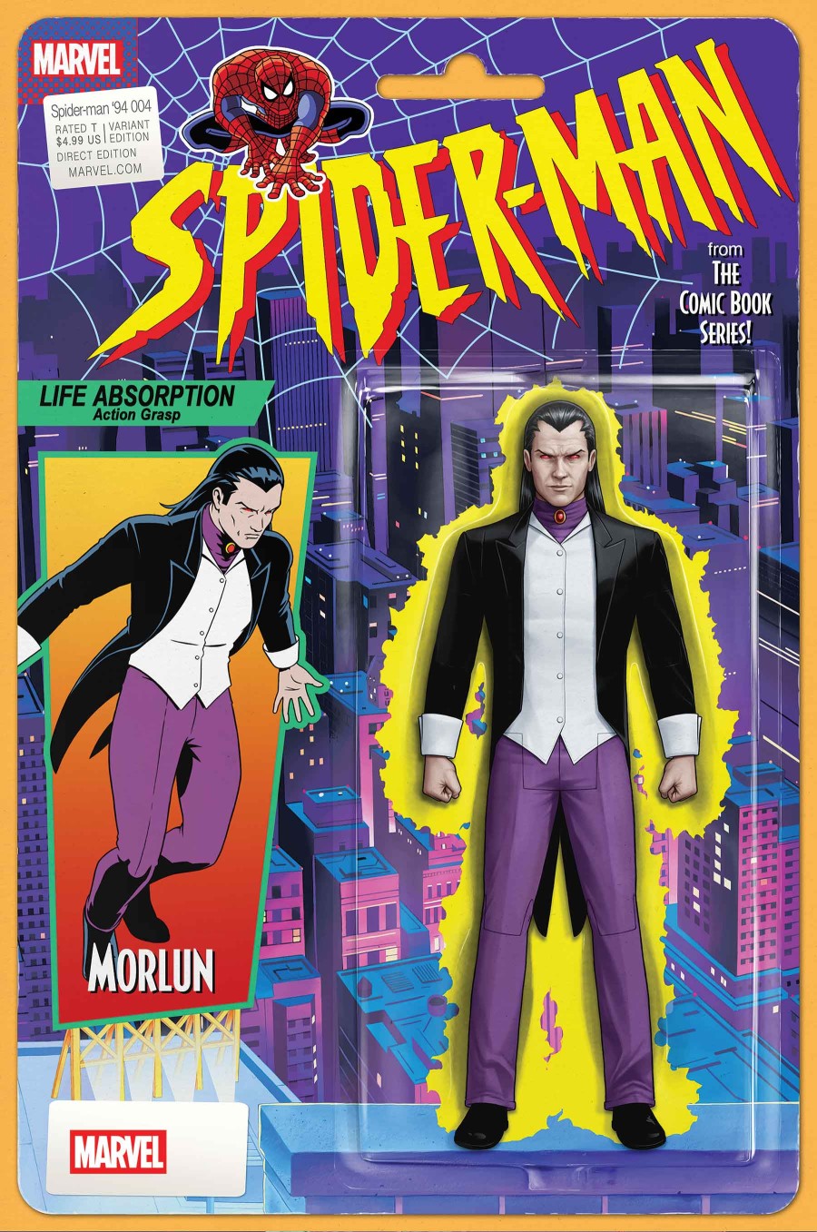 SPIDER-MAN '94 #4 JOHN TYLER CHRISTOPHER ACTION FIGURE VAR