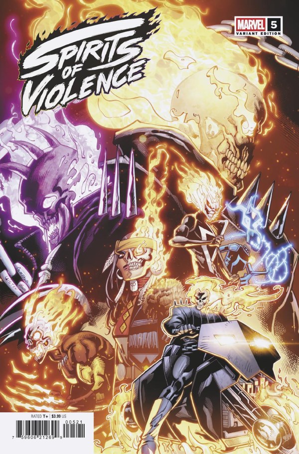 SPIRITS OF VIOLENCE #5 CHRIS CAMPANA VAR