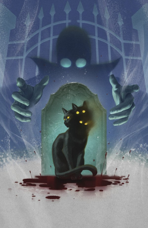 Stuff of Nightmares: The Cat in the Coffin #1 E Glow in the Dark Variant (Full Art, Glow in the Dark, Murakami)