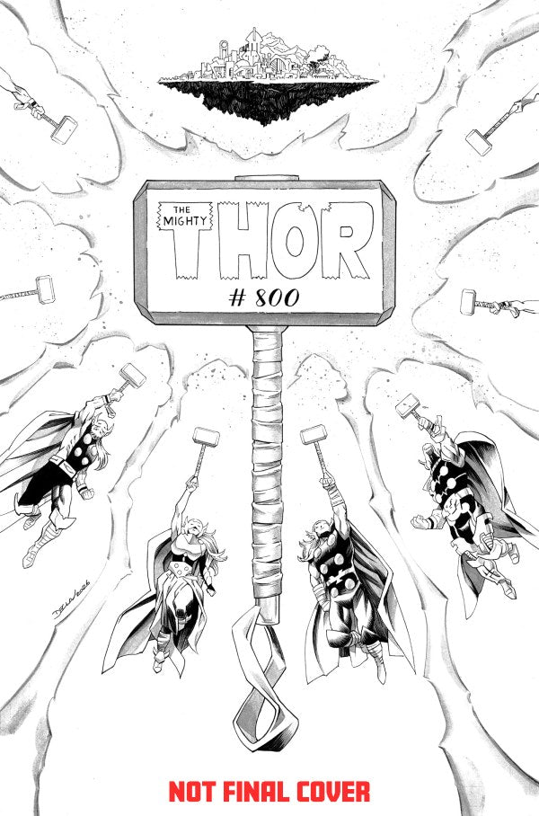 THOR #800 DECLAN SHALVEY FOIL VARIANT