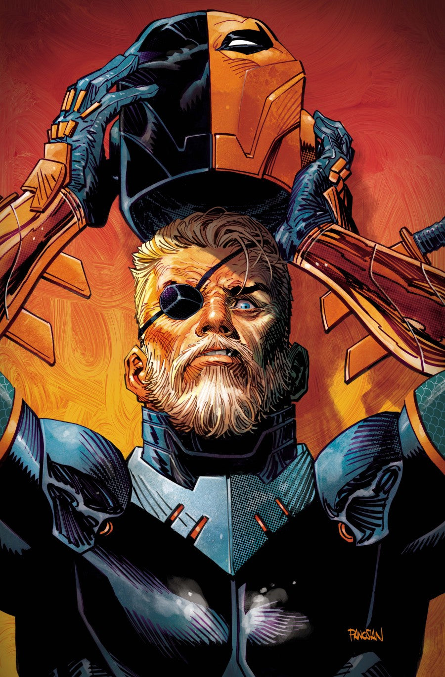 DEATHSTROKE THE TERMINATOR #1 CVR E DAN PANOSIAN FOIL VAR