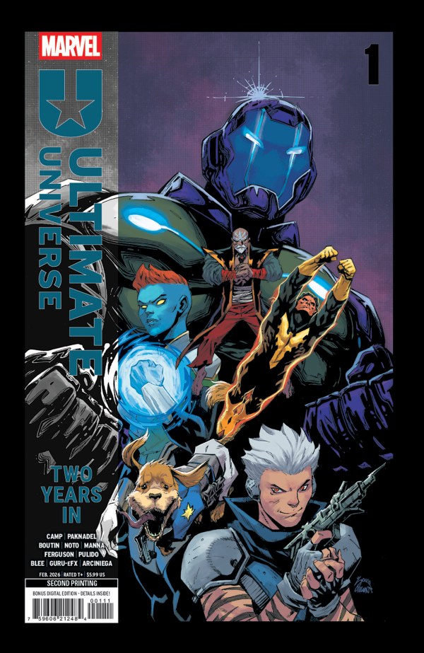 ULTIMATE UNIVERSE: TWO YEARS IN #1 RYAN STEGMAN 2ND PRINTING VAR