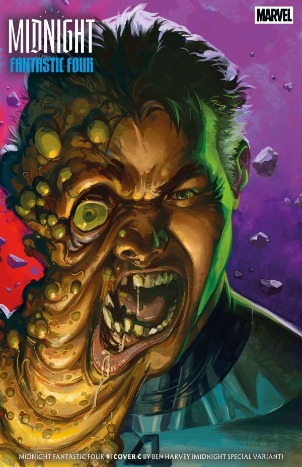 MIDNIGHT FANTASTIC FOUR #1 BEN HARVEY VAR