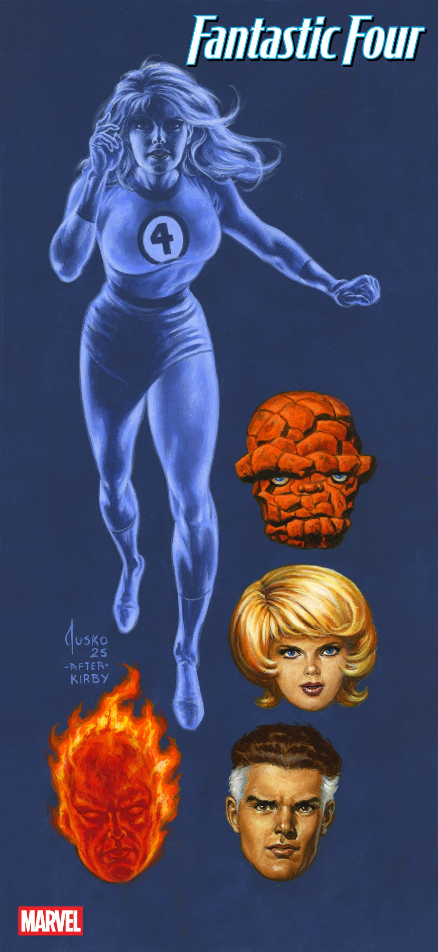 FANTASTIC FOUR #8 JOE JUSKO VAR