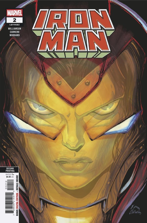 IRON MAN #2 RYAN STEGMAN 2ND PRINTING VAR