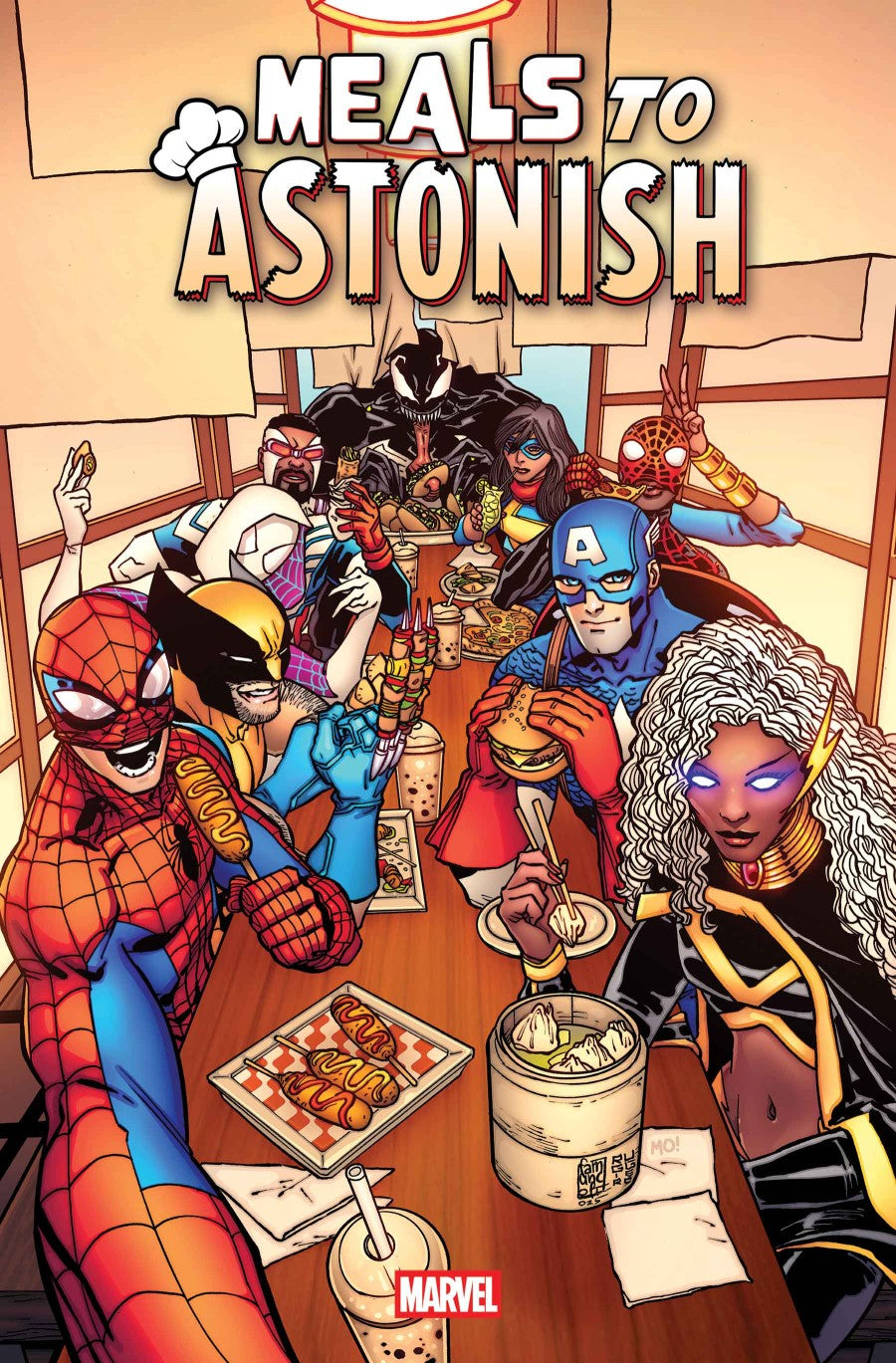SPIDER-MAN: MEALS TO ASTONISH #1 GIUSEPPE CAMUNCOLI VAR