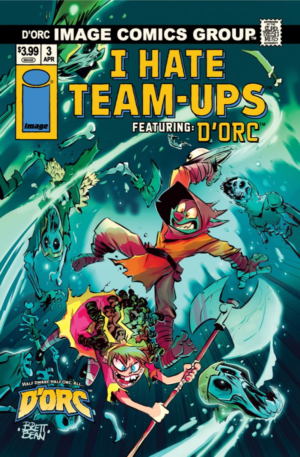DORC #3 CVR C BRETT BEAN I HATE FAIRYLAND TEAM UP VAR