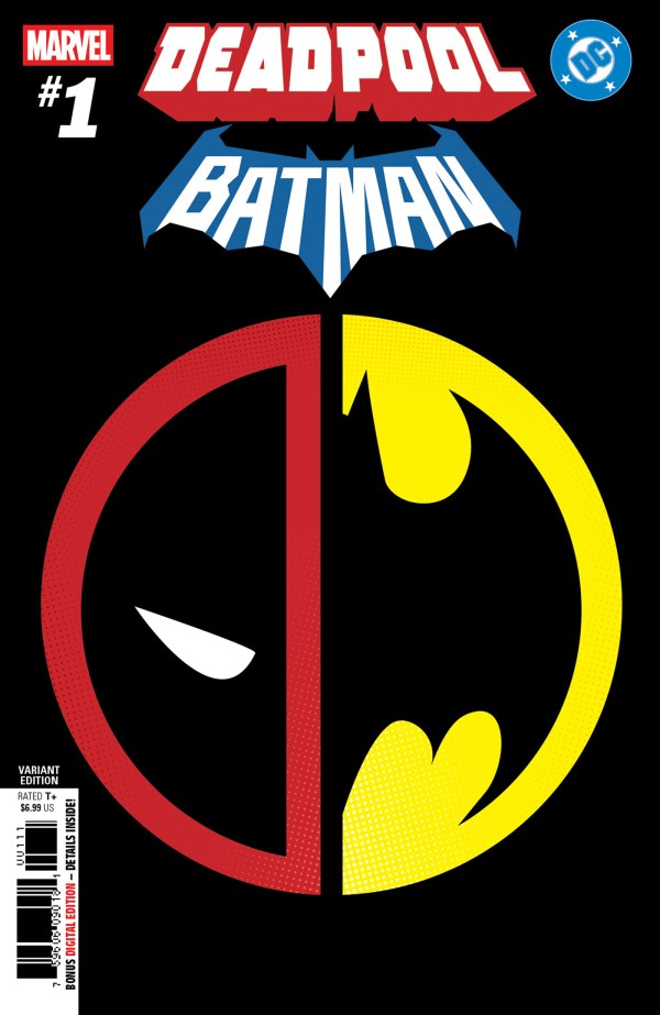MARVEL/DC: DEADPOOL/BATMAN #1 INSIGNIA MASHUP VAR