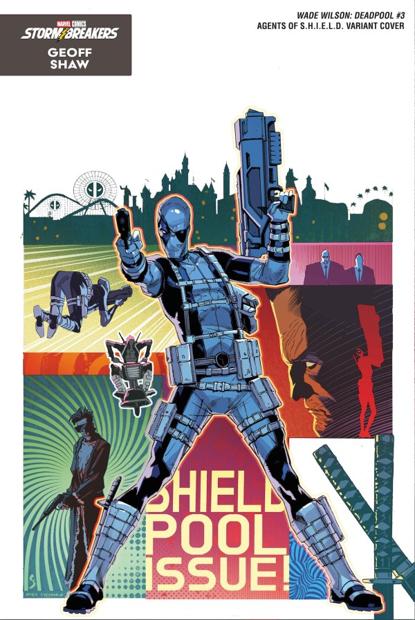 WADE WILSON: DEADPOOL #3 GEOFF SHAW AGENTS OF S.H.I.E.L.D. VAR