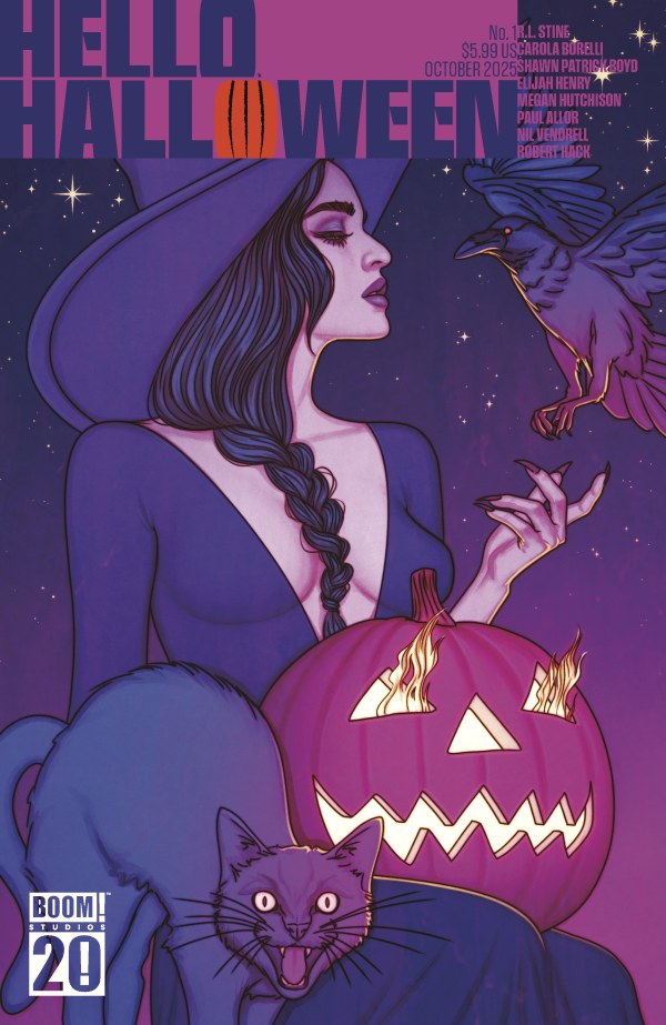 HELLO HALLOWEEN #1 E-BOOM 20TH ANNIVERSARY JENNY FRISON VAR