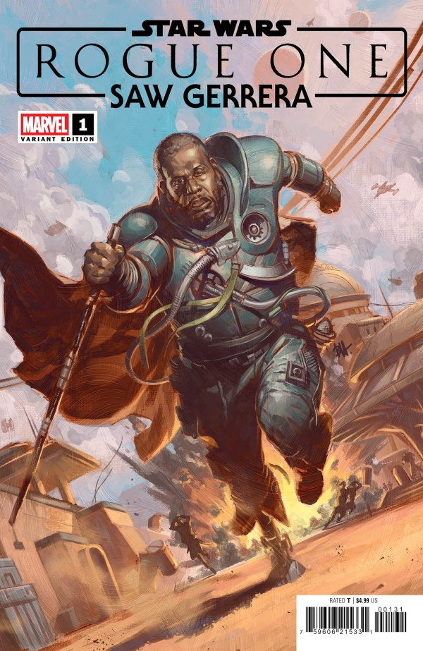 STAR WARS: ROGUE ONE - SAW GERRERA #1 BEN HARVEY VAR